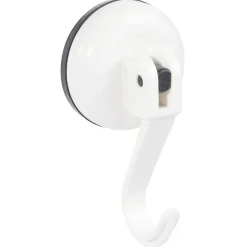 Crochet à ventouse blanc