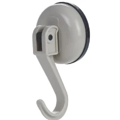 Crochet à ventouse gris