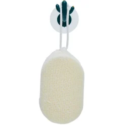 Crochet adhésif cactus x2 bleu canard