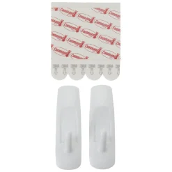 Crochet adhésif 3M basique blanc x2