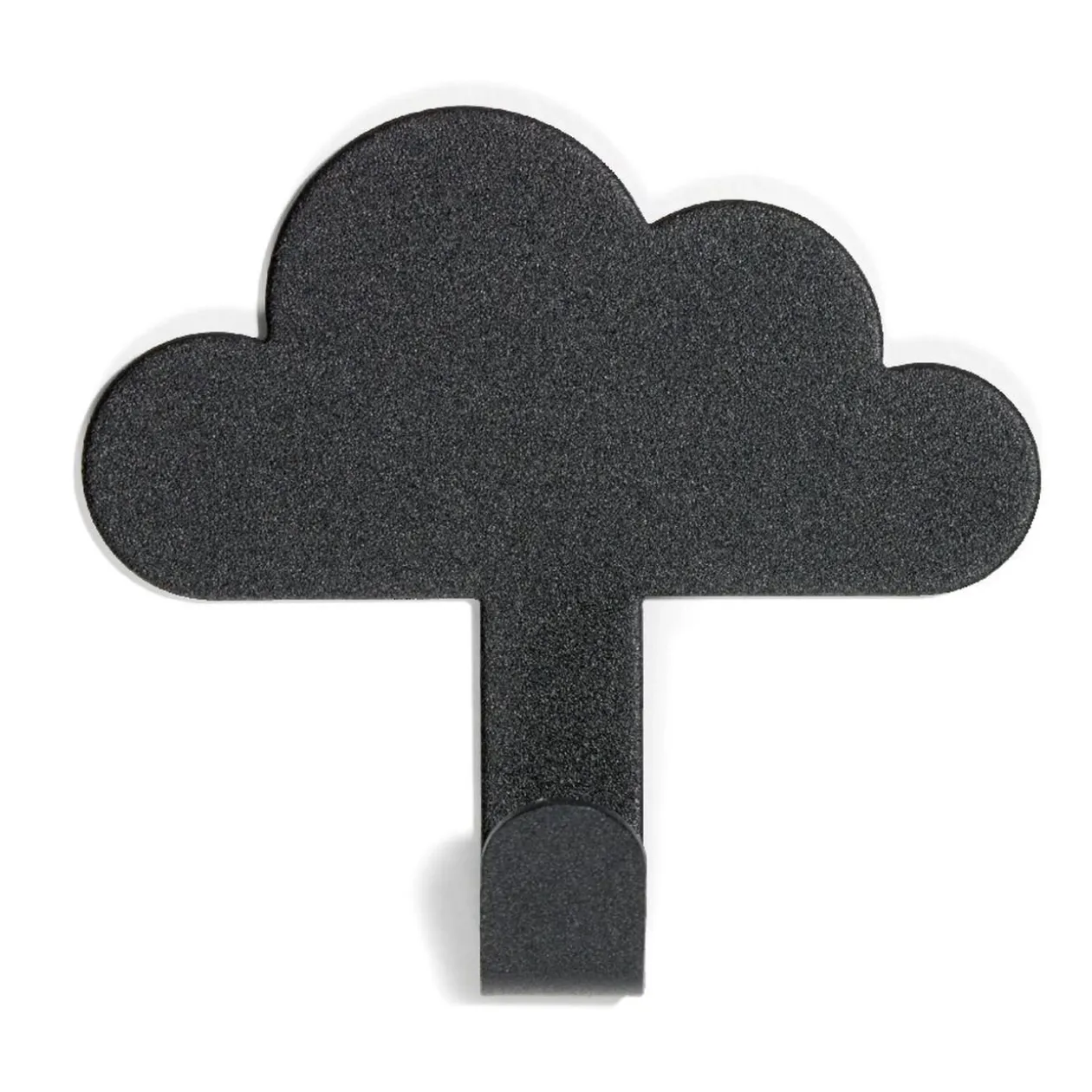 Crochet adhésif métal forme nuage 8,5x2xH11,4cm - 3 modèles