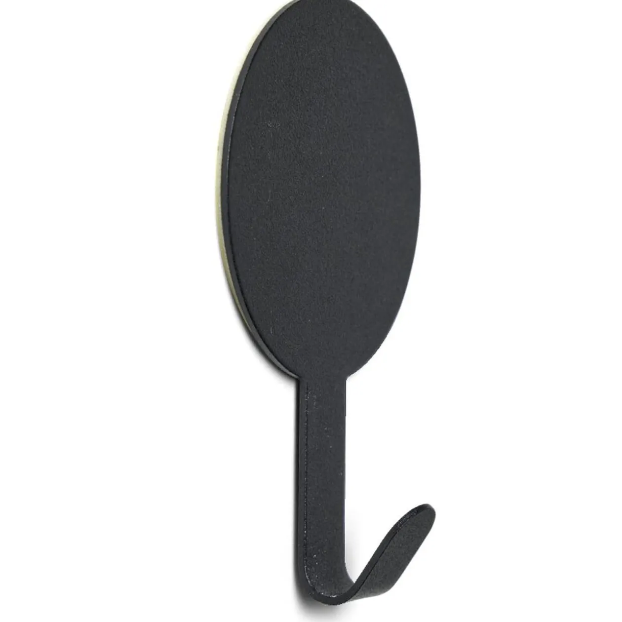 Crochet adhésif métal rond 8,5x14,4cm - 3 modèles