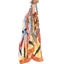 Crochet en bois et cuir