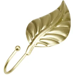 Crochet en métal doré