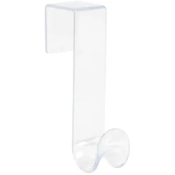 Crochet en plastique translucide