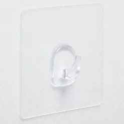 Crochet en plastique transparent