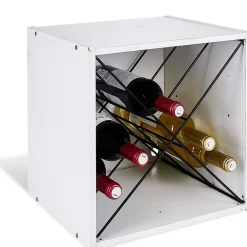 Croisillon Box Cube métal noir