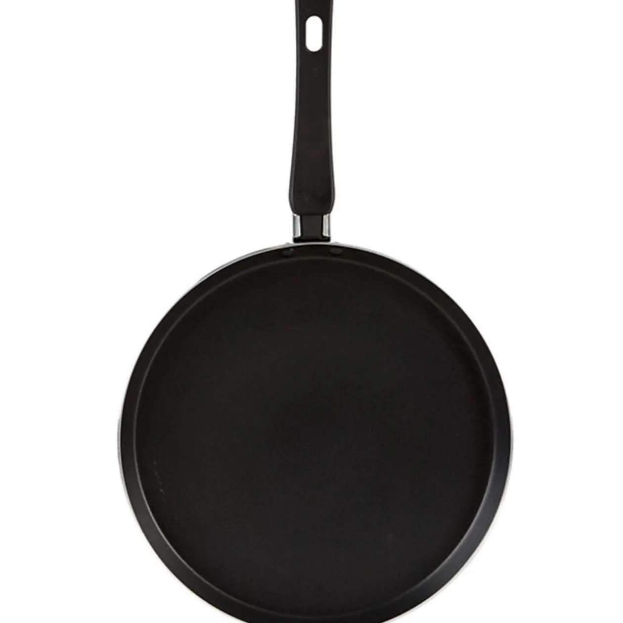 Crêpière aluminium grise