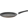 Crêpière Tefal aluminium anti adhérente thermosignal marron Ø 25 cm