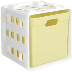 Cube de rangement empilable