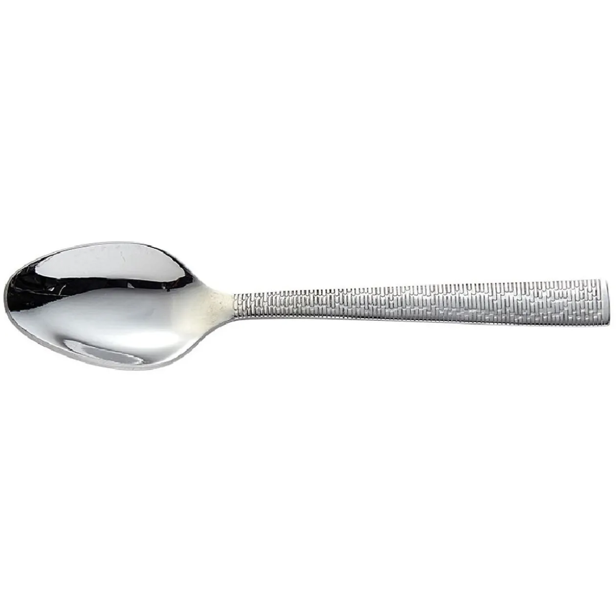 Cuilllère à dessert inox écorce