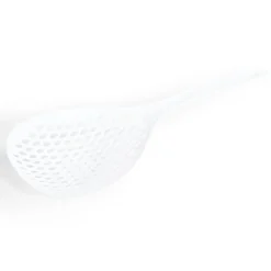 Cuillère écumoire plastique blanc ou orange
