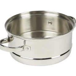 Cuit-vapeur à 2 niveaux acier inoxydable ø 20 cm