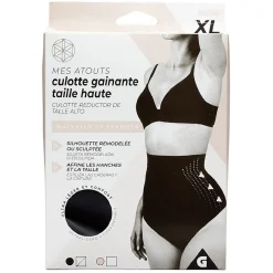 Culotte gainante taille haute femme