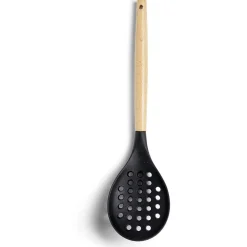 Écumoire en plastique noir et gris L.33cm