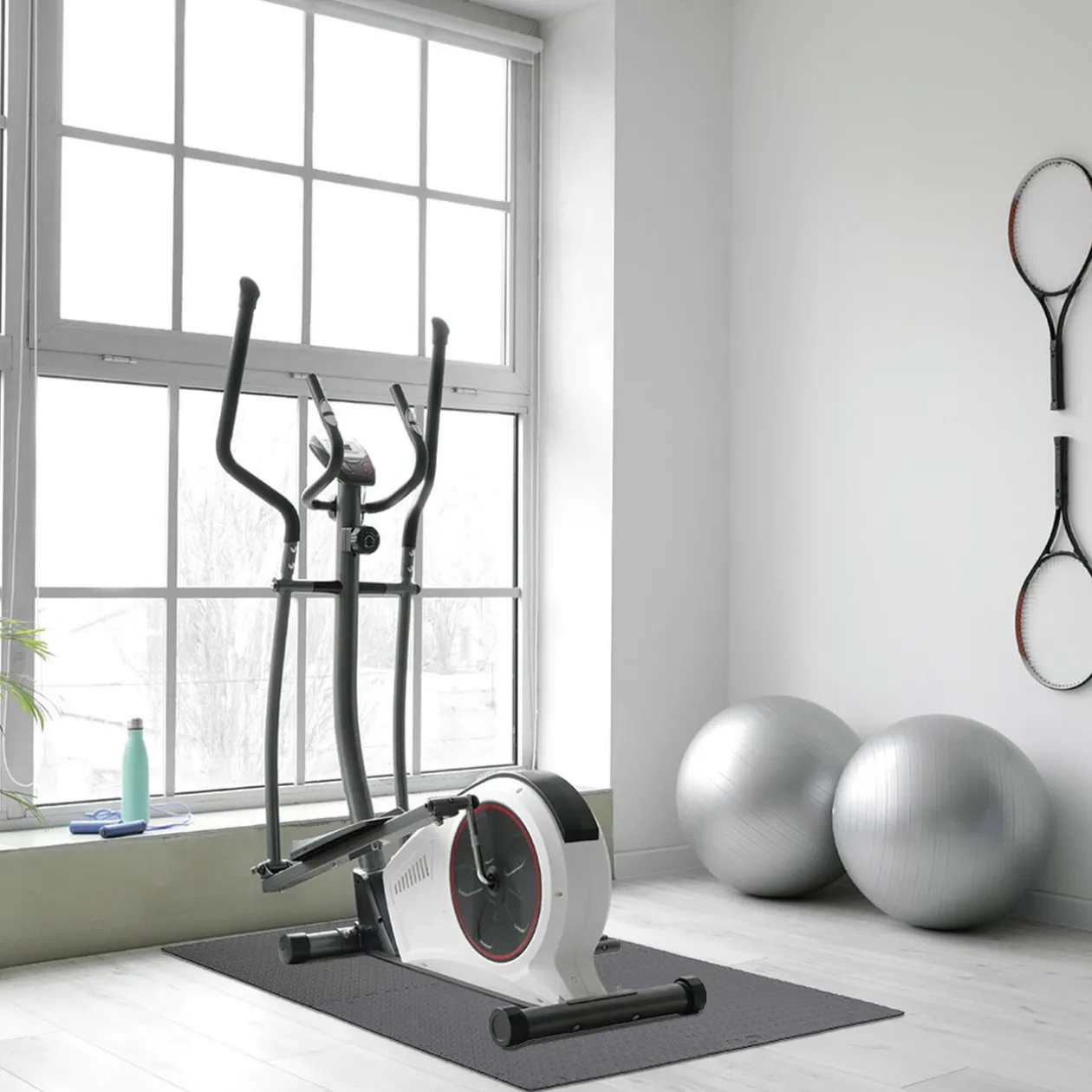 Dalle de sol modulable multiusage 60x60cm x4