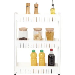 Desserte de cuisine étroite à 3 niveaux