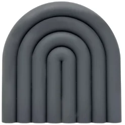 Dessous de plat forme arc-en-ciel uni 15x15cm