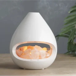 Diffuseur d'huiles essentielles lampe cristal de sel
