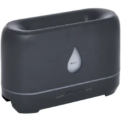 Diffuseur d'huiles essentielles à flamme noir