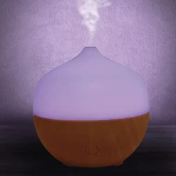 Diffuseur d'huilles essentielles lumineux aux couleurs changeantes