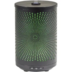 Diffuseur ultrasonique lumineux Mességué cylindrique noir 120 ml