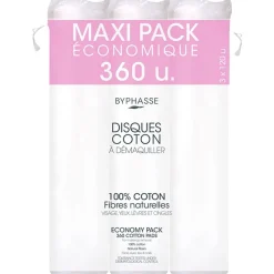 Disque démaquillant coton x360