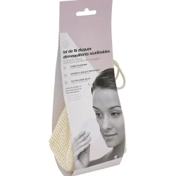 Disque démaquillant réutilisable x15
