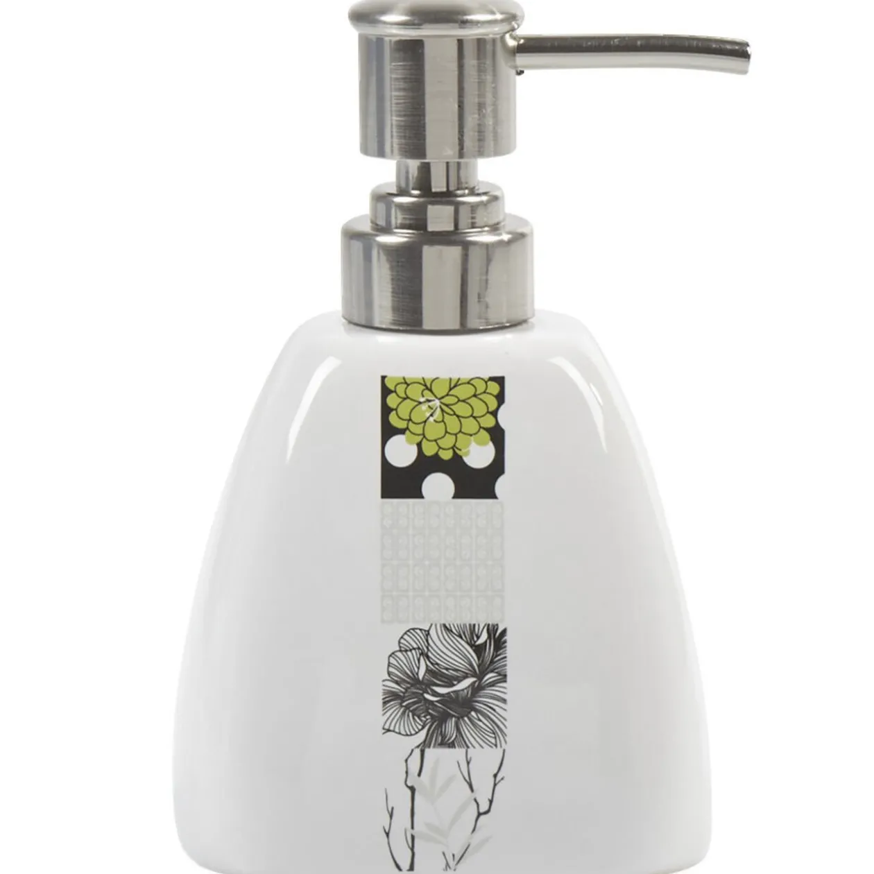 Distributeur à savon design fleur