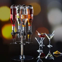 Distributeur d alcool 4 bouteilles