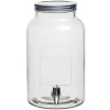 Distributeur de boisson verre couvercle métal 5.5 L