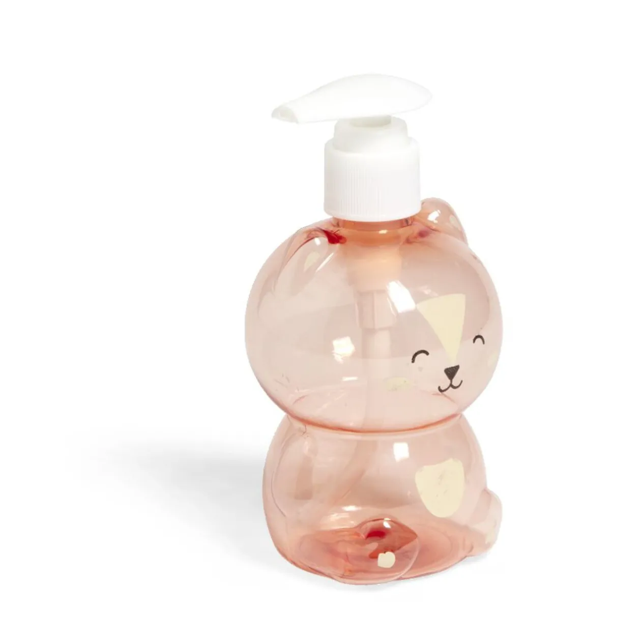 Distributeur de savon design animal 300ml blanc 2 modèles