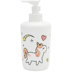 Distributeur de savon enfant motif licorne