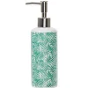 Distributeur de savon Jungle imprimé tropical feuillage vert