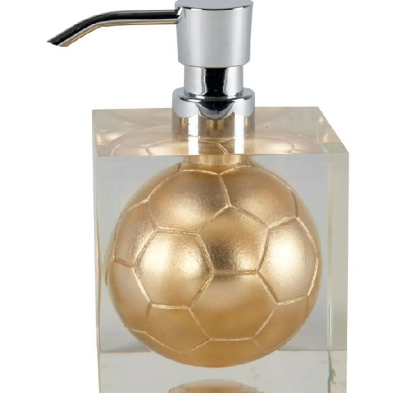 Distributeur de savon liquide ballon doré