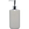 Distributeur savon céramique taupe