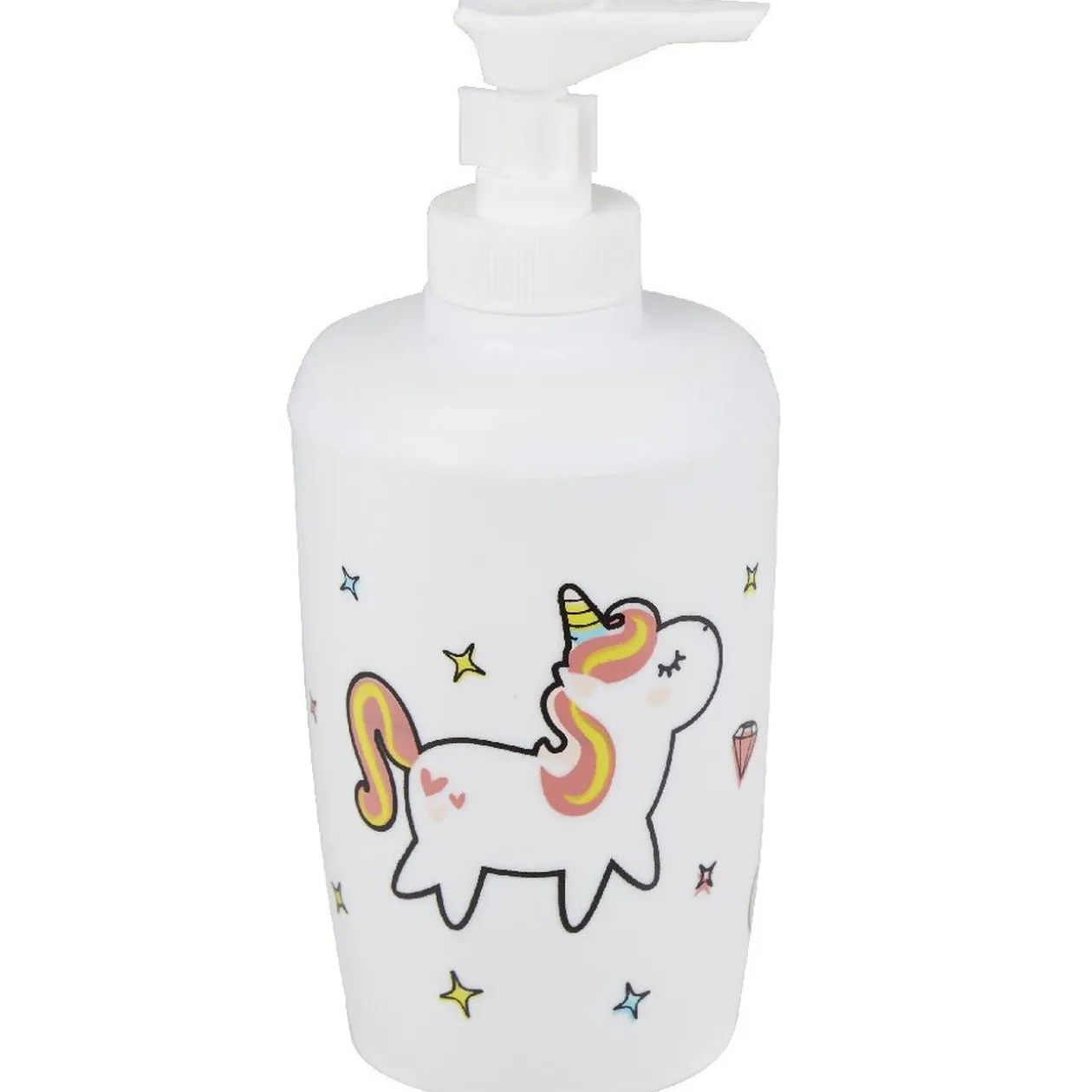 Distributeur savon liquide motif licorne