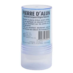 Déodorant pierre d'alun stick 120gr