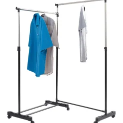 Double portant à vêtements