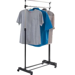 Double portant à vêtements