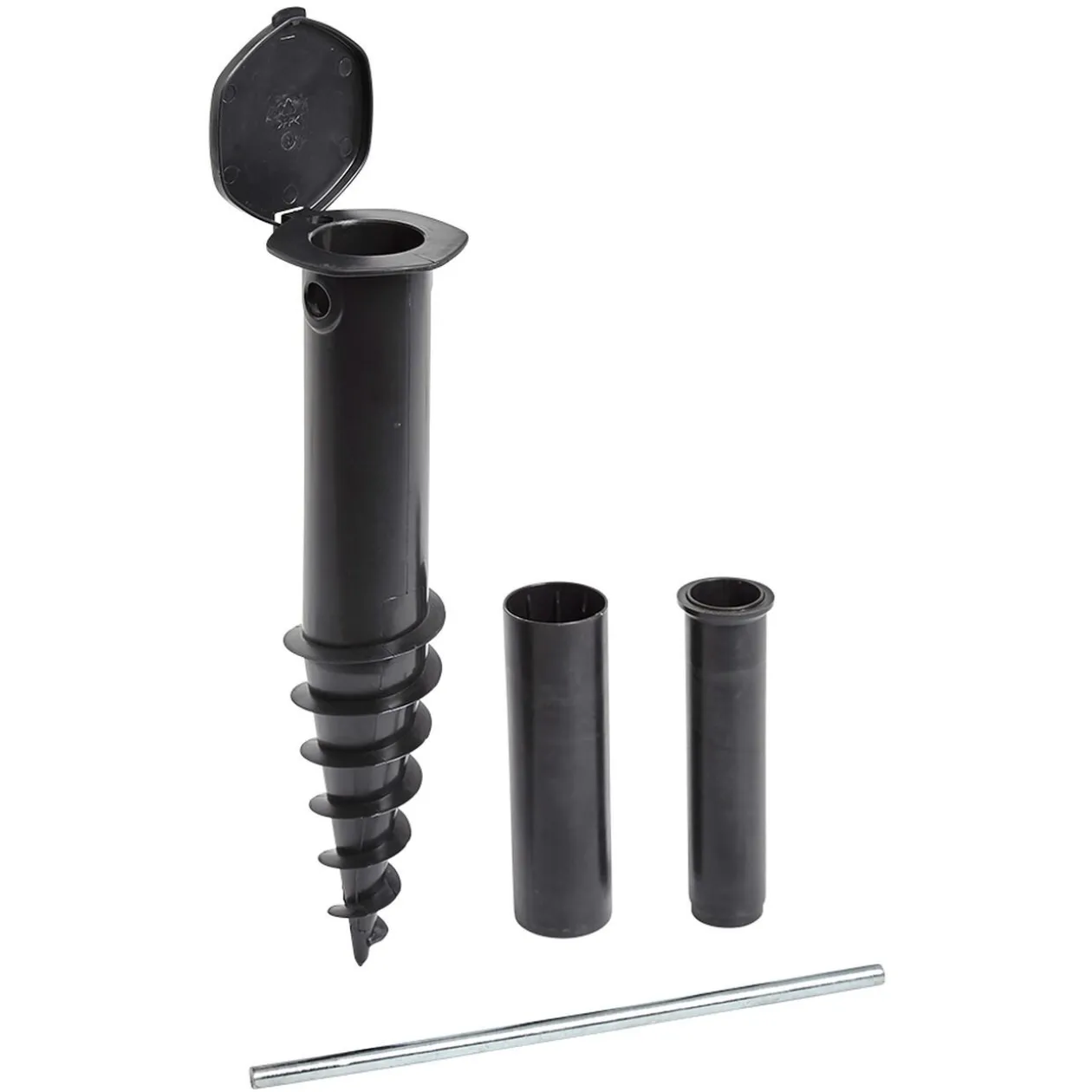 Douille à visser pour séchoir à linge parapluie