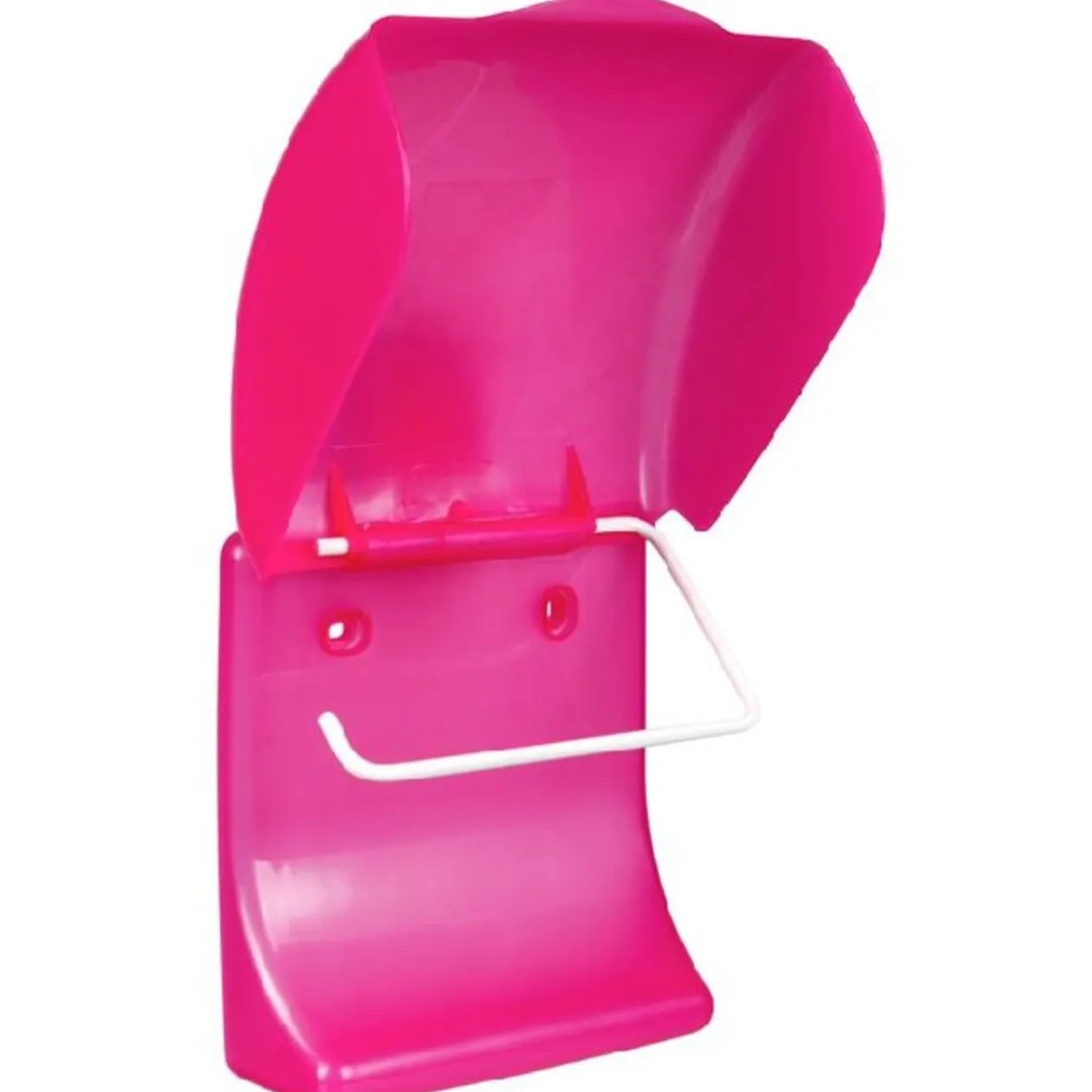 Dérouleur papier toilette rose