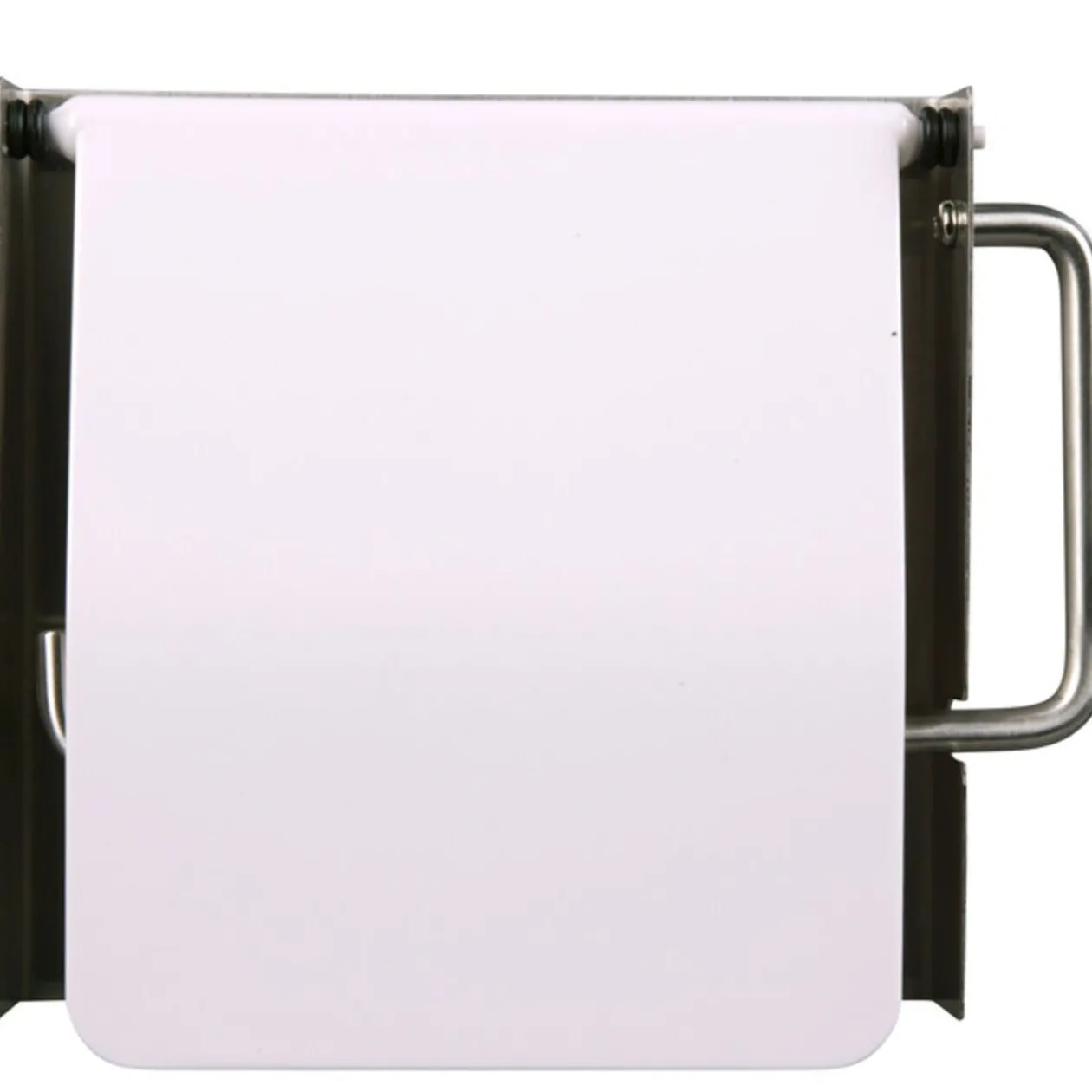 Dérouleur papier toilette blanc