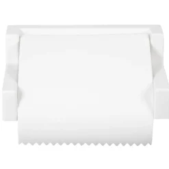 Dérouleur papier toilette blanc
