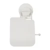Dérouleur papier toilette à ventouse blanc