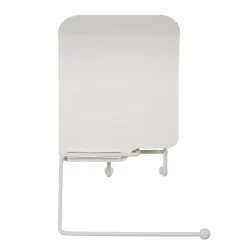 Dérouleur papier toilette à ventouse blanc