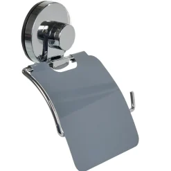 Dérouleur papier toilette à ventouse gris