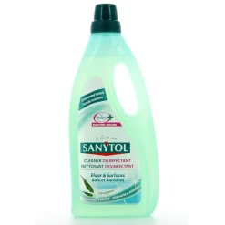Désinfectant sol et surface eucalyptus Sanytol 1 L