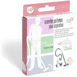 Désodorisant pour aspirateur Perlite senteur thé vert