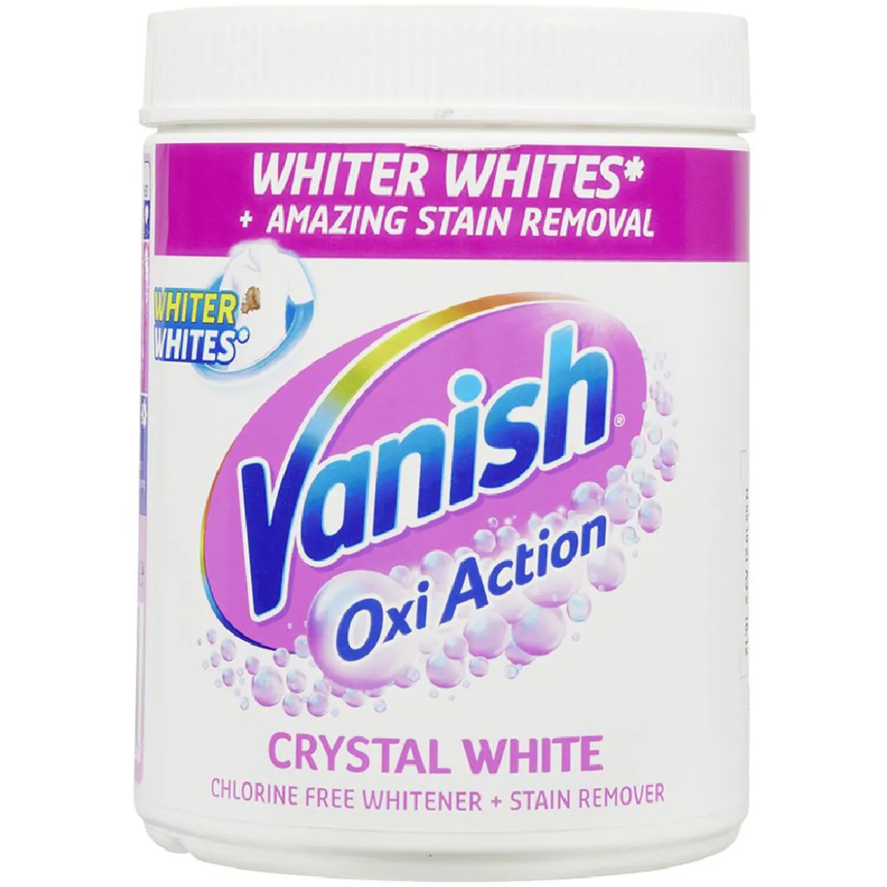 Détachant Vanish Oxi Action Crystal poudre blanchissant